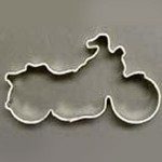 motorcycle cookie cutter