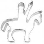 man on horse cookie cutter