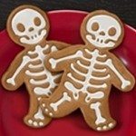 gingerbread man skeleton cookies