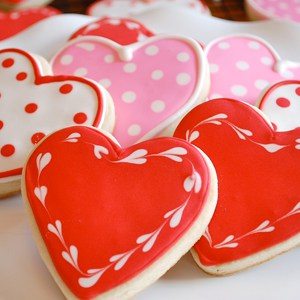 LOVE valentine's day baking fondant biscuit cookie cutter 