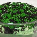 green pudding recipe