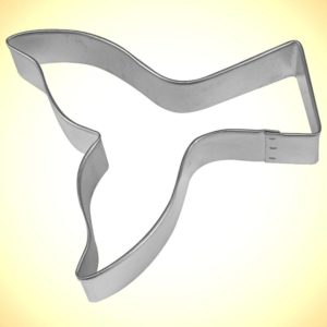 whale tail cookie cutter