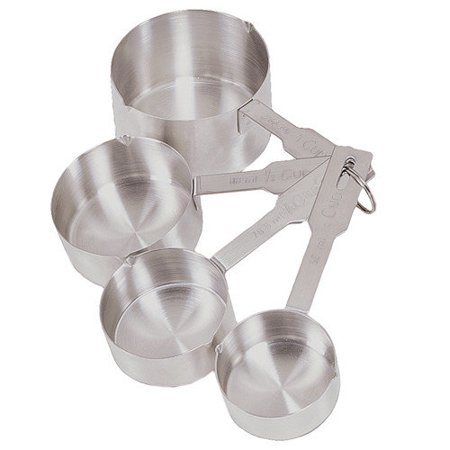 Fox Run Stainless Steel Measuring Cup/Spoon, Set of 10, Silver