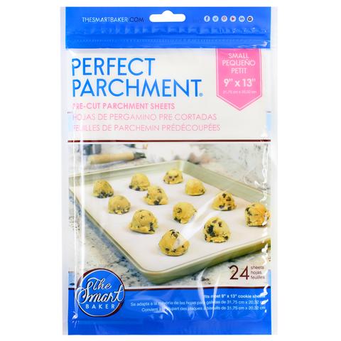 The Smart Baker 9in Cake Pan Pre-Cut Parchment-SQUARE-24 Pack