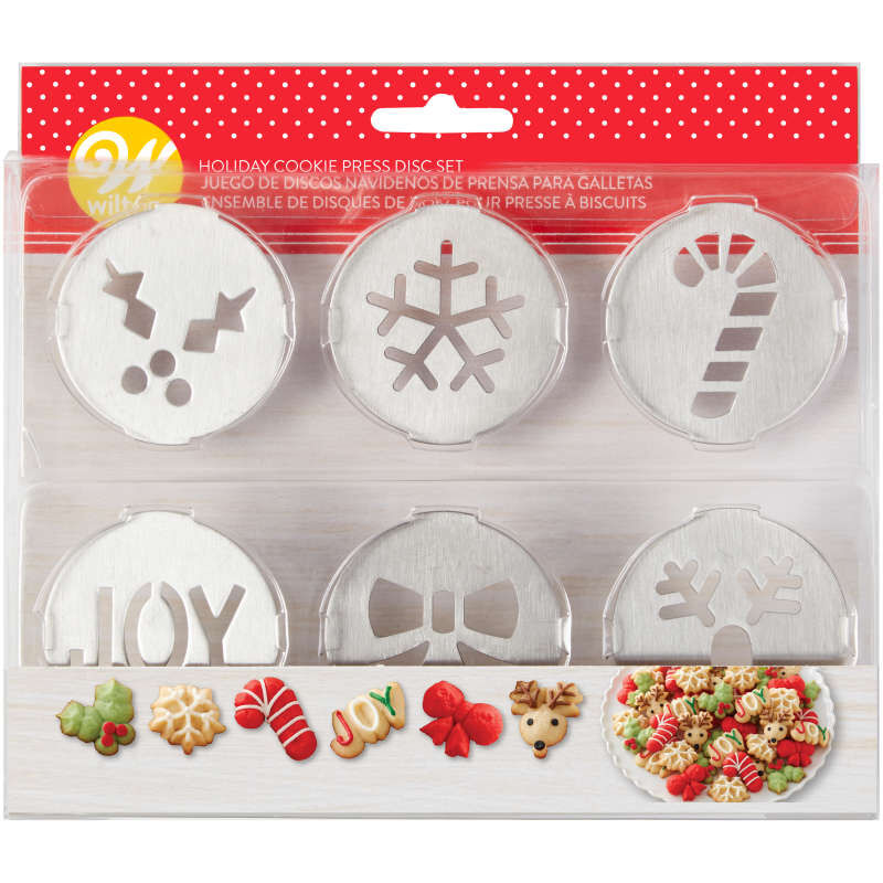Oxo Good Grips Christmas Cookie Press Disk Set Cookie Press 